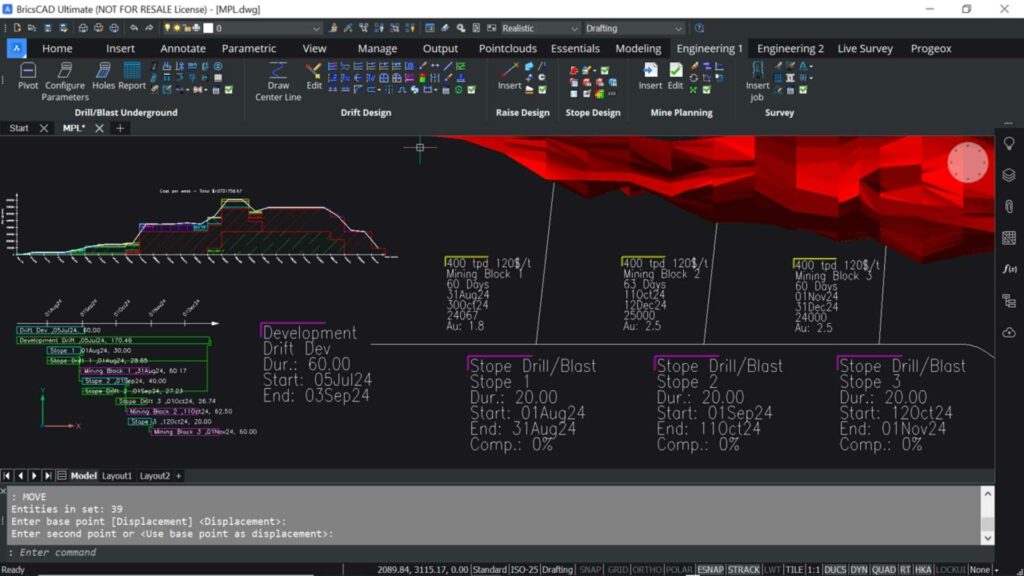 Mine planning Module - Promine