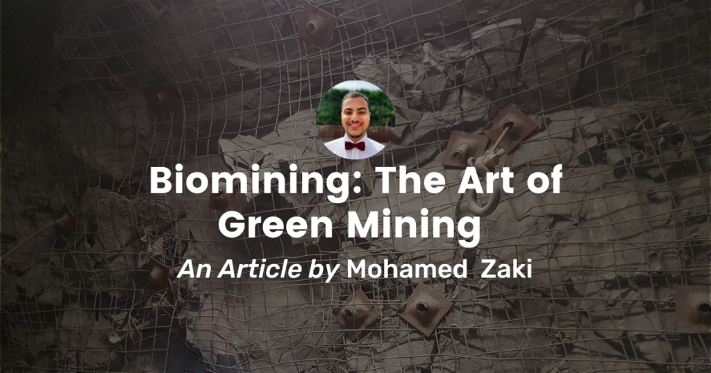 Biomining: The Art of Green Mining - Promine Banner Blog