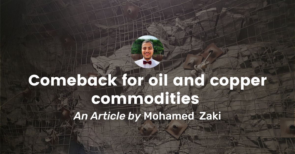 Comeback for oil and Copper Commodities - - Promine Banner Blog